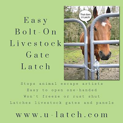 U-Latch Universal Gate Latch