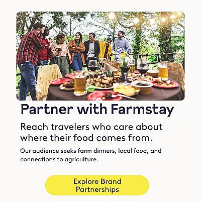 Reach travelers who care about where their food comes from.