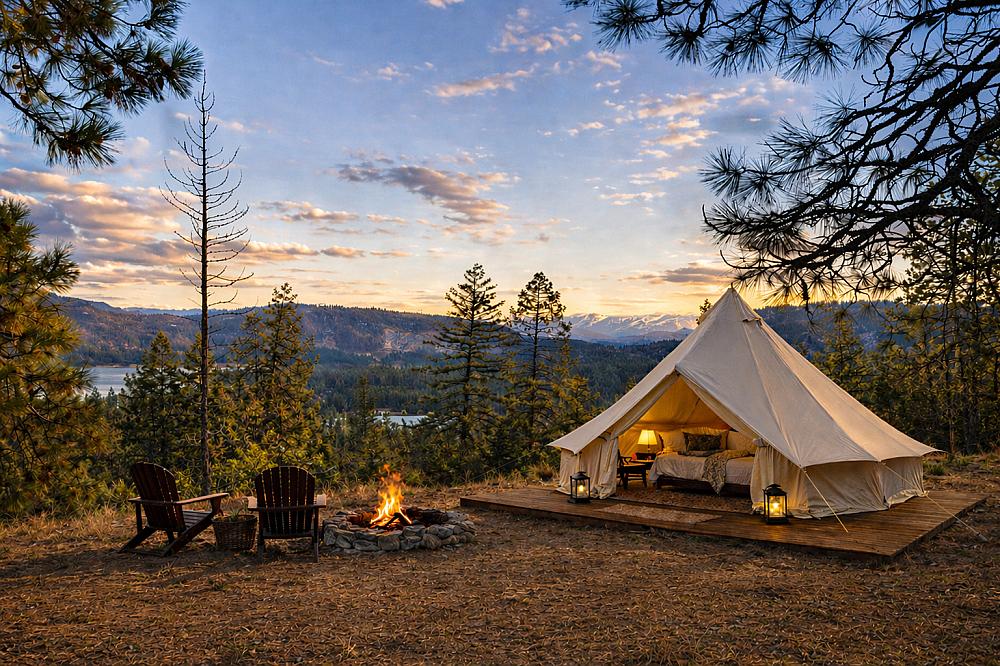 Summit Glamping Site at Genesis Mountain Farm