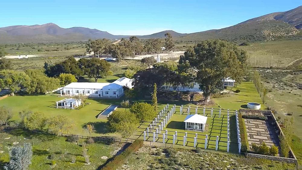Reubens Choice Farm House nestled into the bioreserve. Little Karoo Cape Town South Africa.