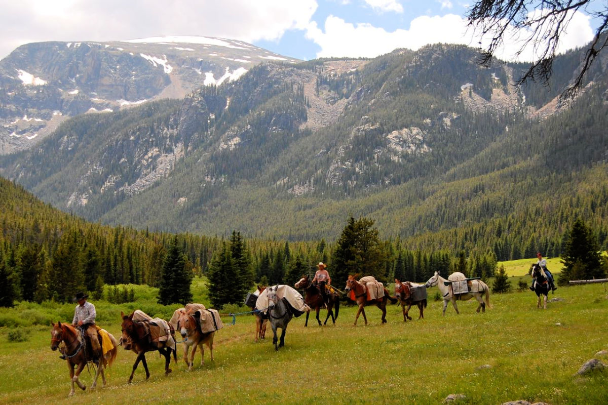Montana Bunkhouses Working Ranches, Livingston, Montana | Farm Stay USA