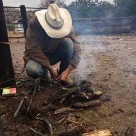 Cold Creek Ranch - kindling a fire