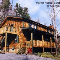 Ranch House featuring entrance to Cowboy hideout