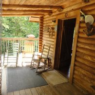 Lukes Cabin Porch