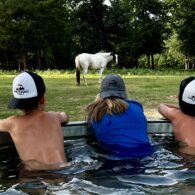take a dip in the cowboy pool