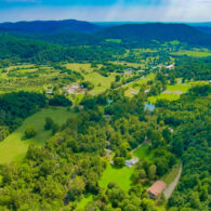 Overview of one part of the farm.