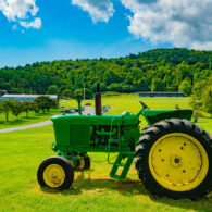 And of course, a hay ride tractor during Apple Harvest Festival - first three weekends in Oct.