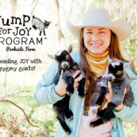 Take an animal class and learn about pygmy goats, holland lop rabbits and bantam chickens.